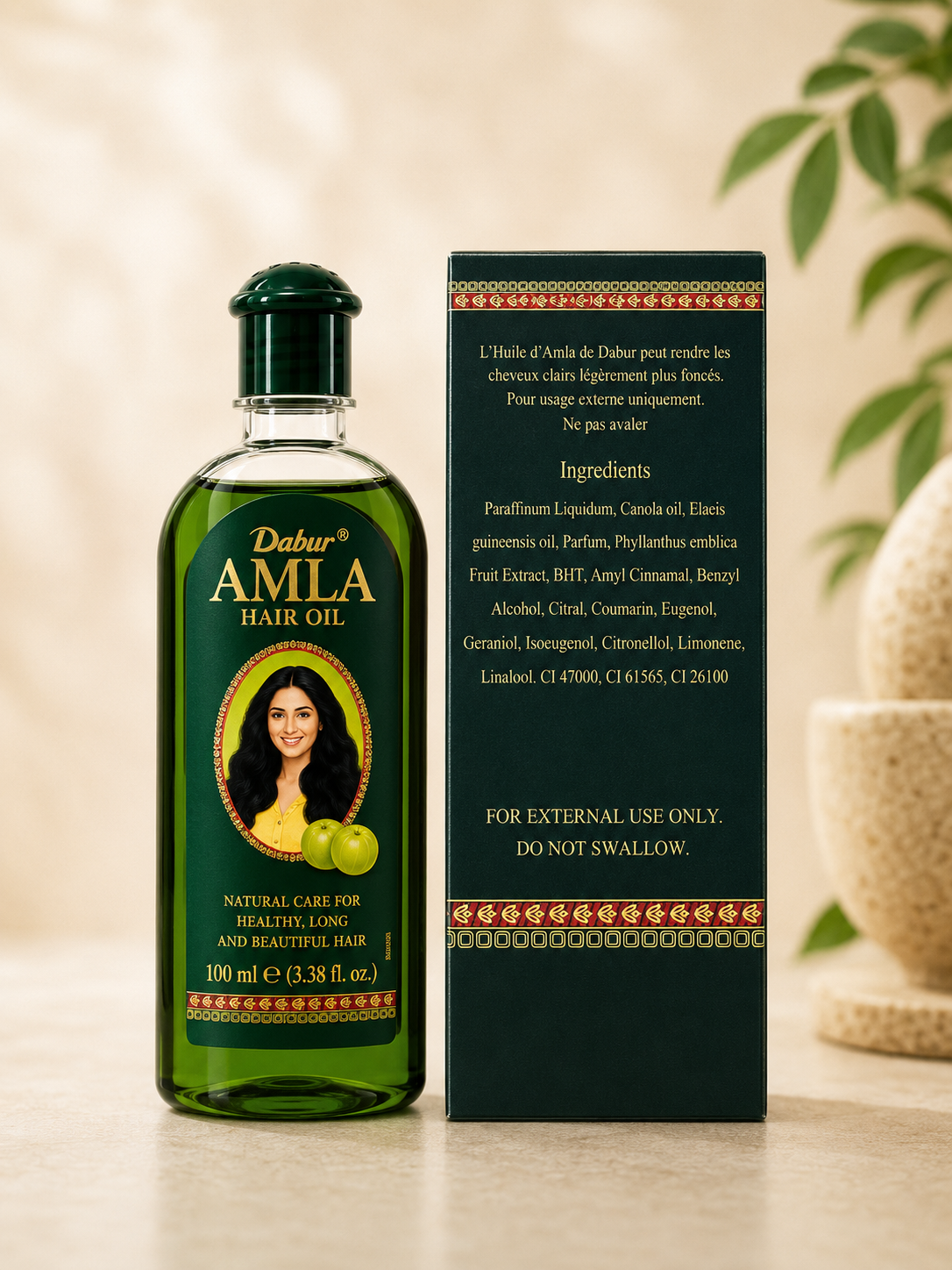 Dabur Amla Hair Oil – Original Amla Haaröl für kräftiges & glänzendes Haar