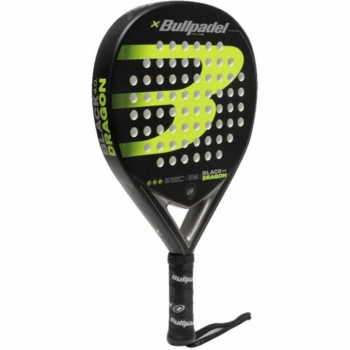 Bullpadel Black Dragon 4.0 Schwarz