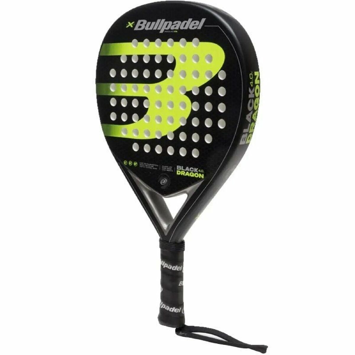 Bullpadel Black Dragon 4.0 Schwarz