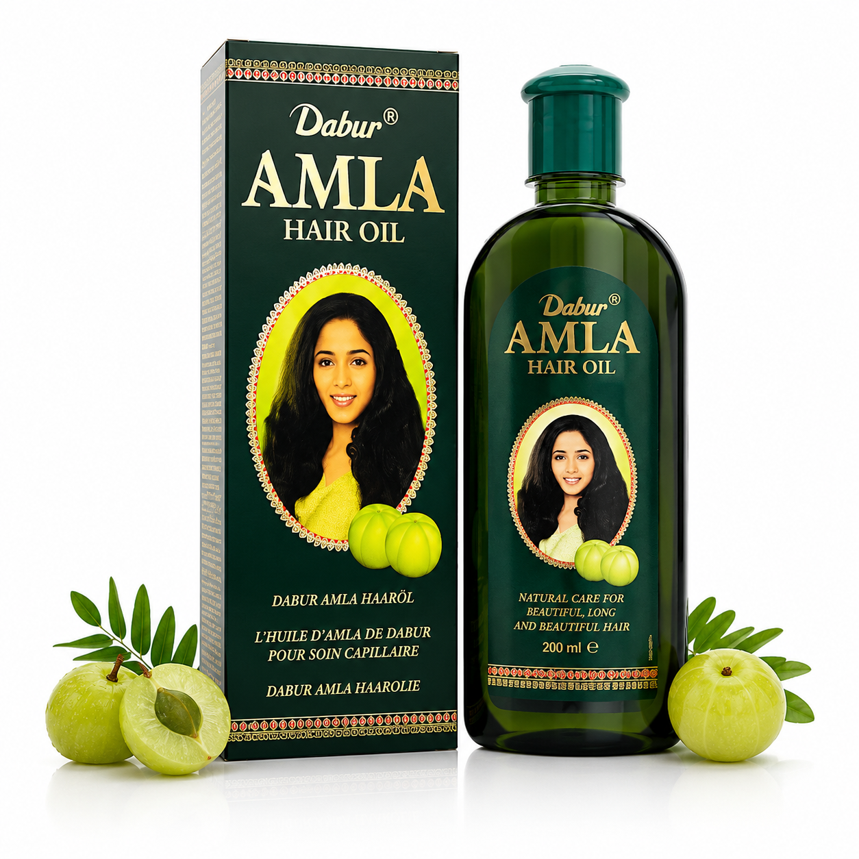 Dabur Amla Hair Oil – Original Amla Haaröl für kräftiges & glänzendes Haar